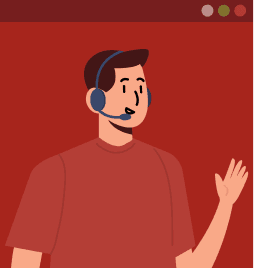 Executive du support client donnant une démo approfondie de notre générateur de code QR à l'utilisateur.