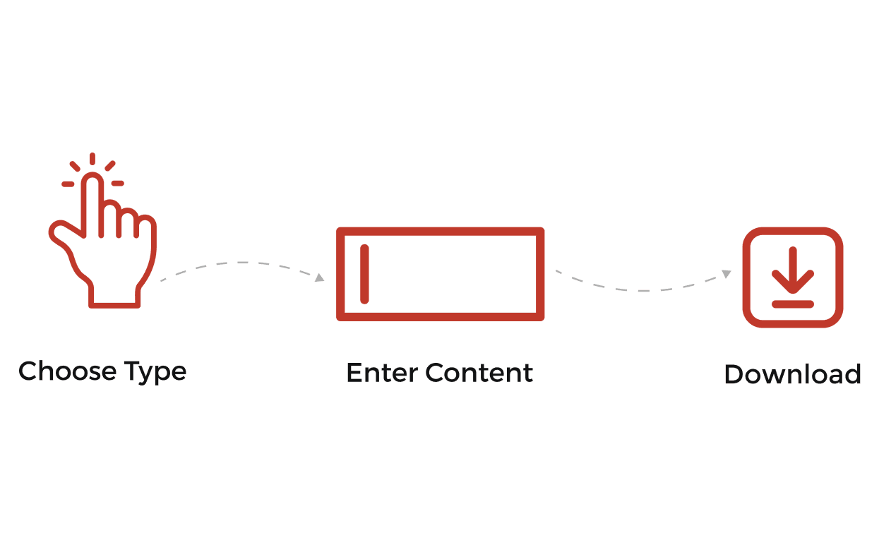QR code on charity poster linking to the organizer's digital business card, simplifying contact for nonprofit organizations.