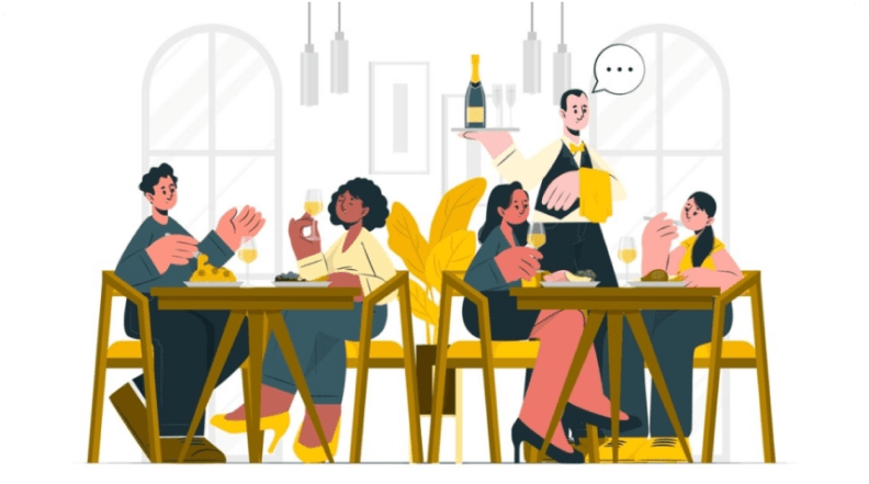 Engagez les clients mieux avec les codes QR dans les restaurants.