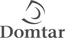 Domtar Logo, une entreprise de pâte et de papier utilisant Scanova pour son suivi des produits efficaces.