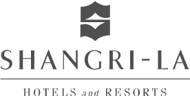 Logo von Shangri LA, einer Hotelkette, die Scanova für eine bessere Engagement von Gästen verwendet.