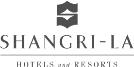 Le logo de Shangri-La, une chaîne hôtelière améliorant l'enregistrement et la navigation avec les codes QR de Scanova.
